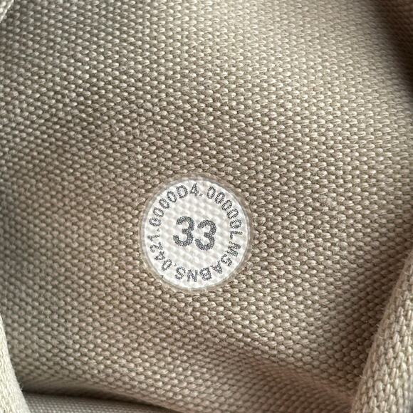 Lululemon ABC Slim Fit Pants Bone Tan color Size 33 Utilitec Business Golf - Picture 8 of 11